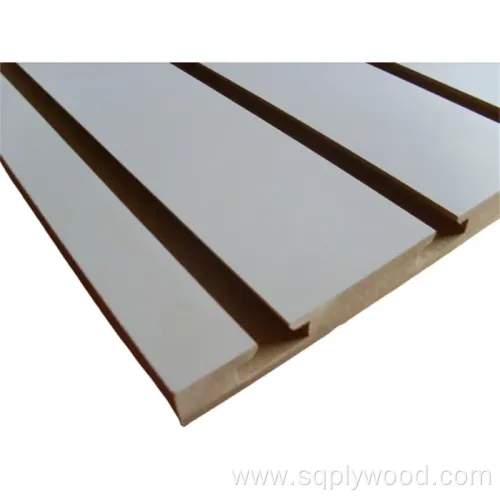 Slatwall Display MDF Board Store Decoration